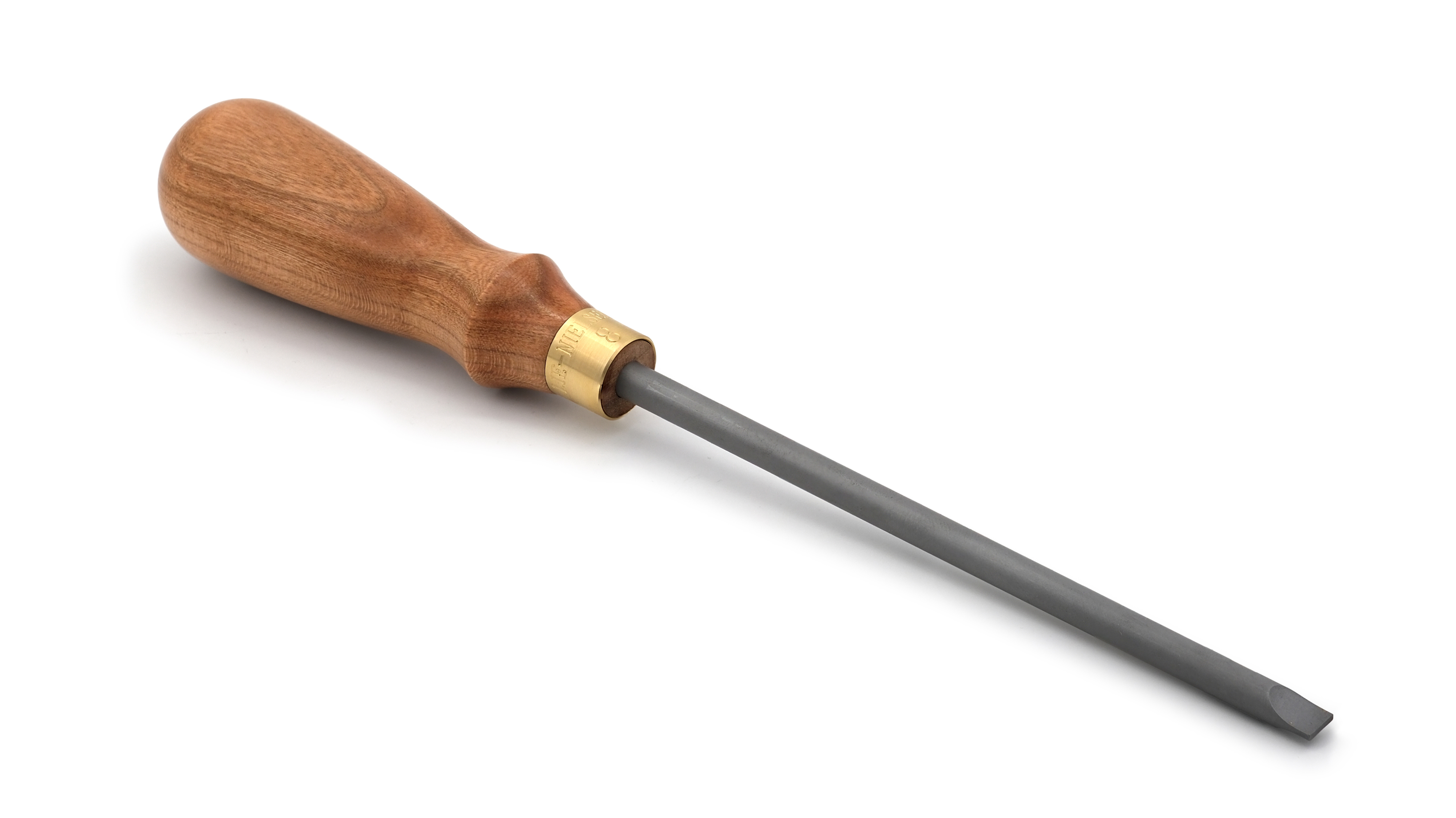 Handle Toe Screwdriver with Cherry Handle