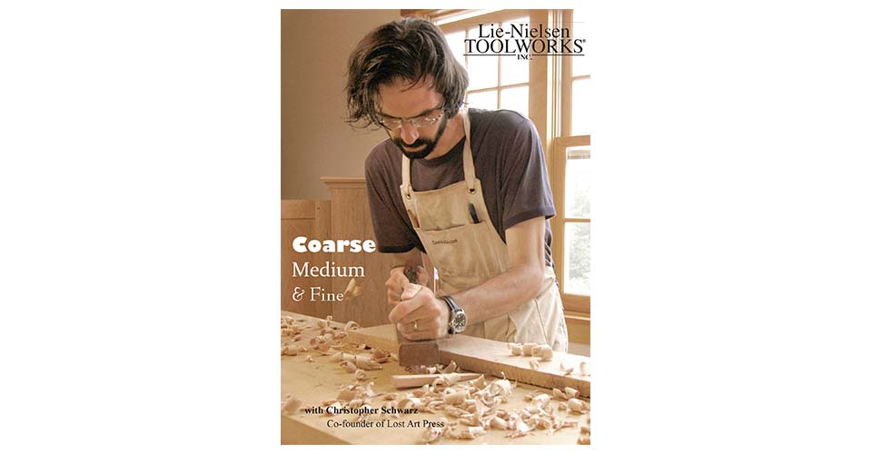 Coarse, Medium and Fine: Fundamental Woodworking Techniques - DVD