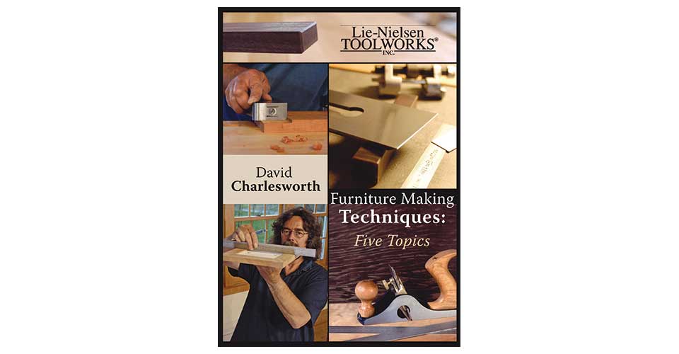 Furniture Making Techniques: Five Topics - DVD