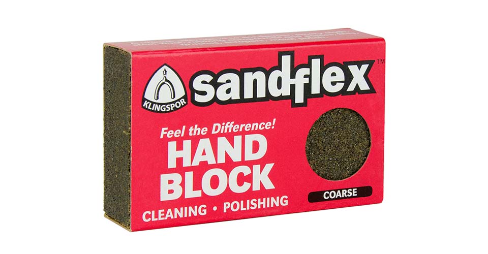 Sand-Flex Hand Block - Coarse